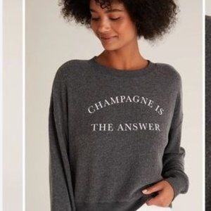 Z Supply Elle Champagne Sweatshirt - Medium